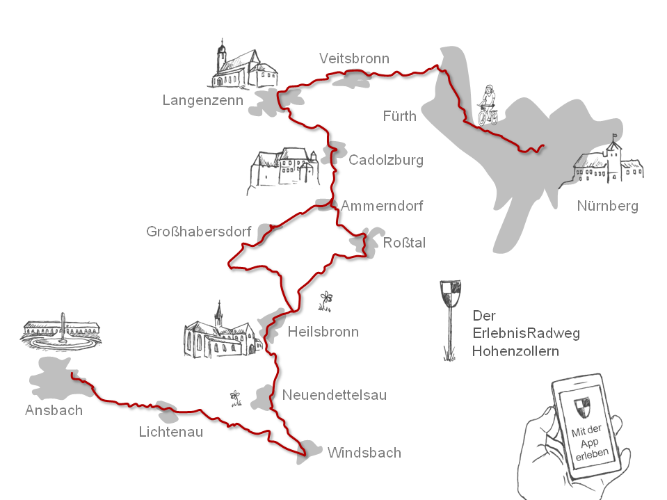  ErlebnisRadweg Hohenzollern Route 