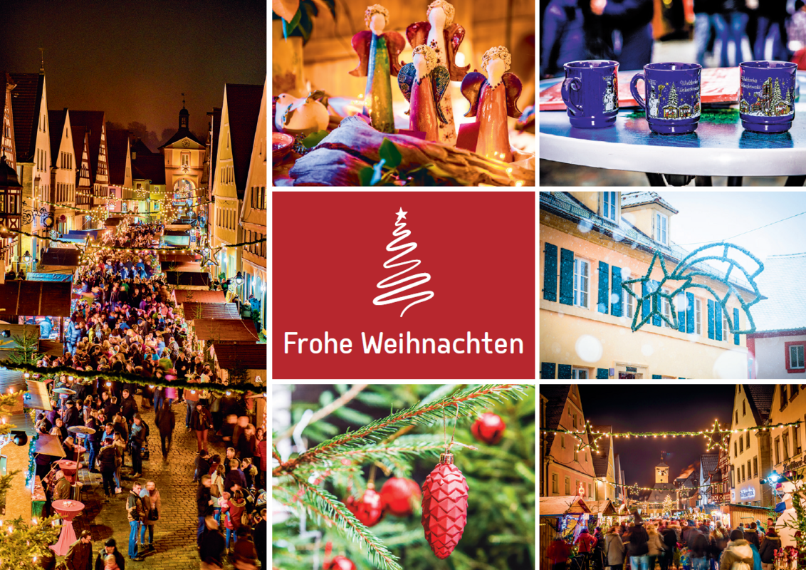 Weihnachtliche Grüße aus Windsbach verschicken